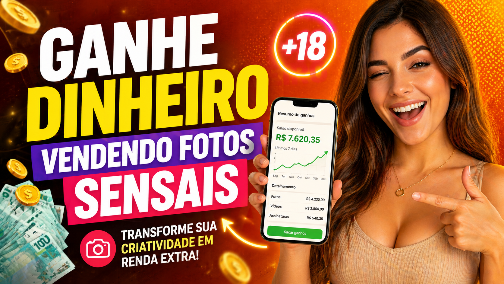 🔥 COMO VENDER CONTEÚDO +18 NO AUTOMÁTICO E GANHAR DINHEIRO ENQUANTO DORME