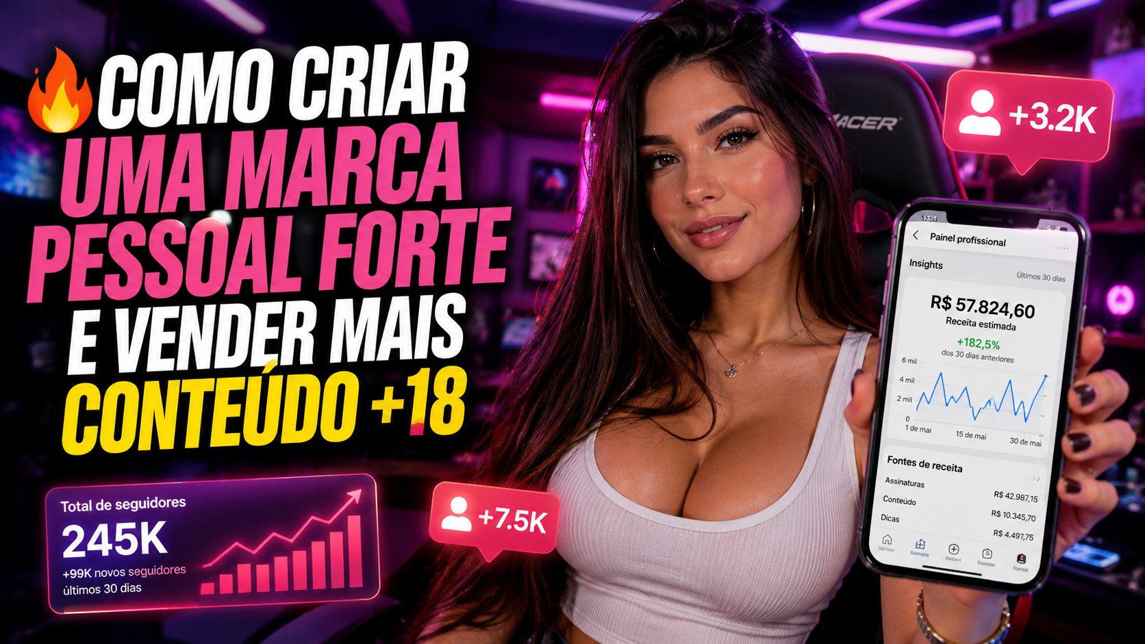 🔥 COMO CRIAR UMA MARCA PESSOAL FORTE E VENDER MAIS CONTEÚDO +18