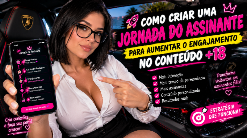 🚀 COMO CRIAR UMA JORNADA DO ASSINANTE PARA AUMENTAR O ENGAJAMENTO NO CONTEÚDO +18