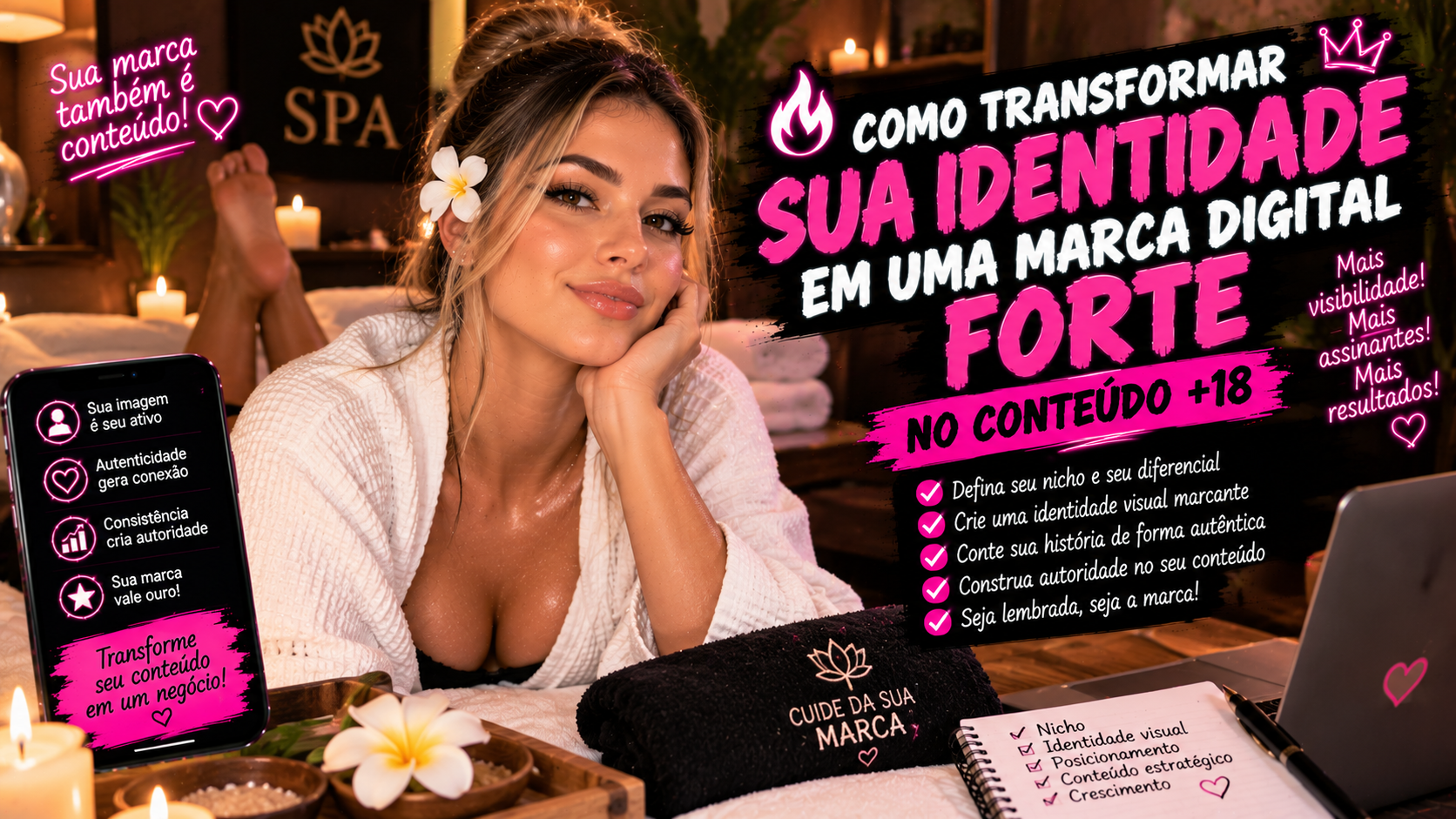 🔥 COMO TRANSFORMAR SUA IDENTIDADE EM UMA MARCA DIGITAL FORTE NO CONTEÚDO +18